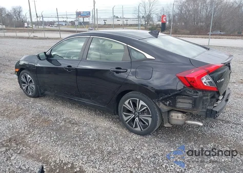 2018 Honda Civic Ex-T from USA, damaged, VIN JHMFC1F39JX022630